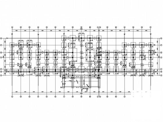 5层砌体结构办公楼结构CAD施工图纸（独立基础） - 1