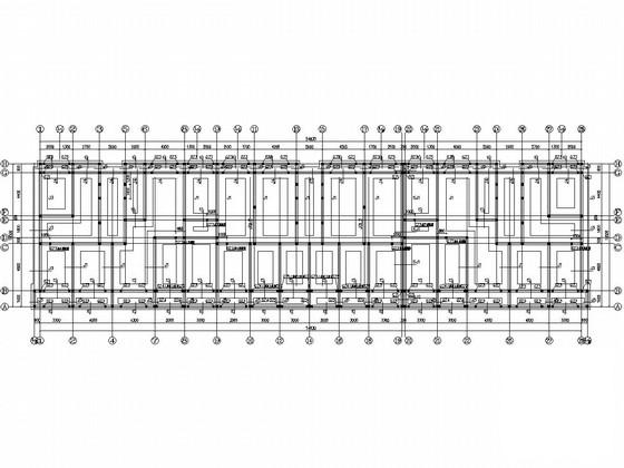 6层条形基础砌体结构住宅楼结构CAD施工图纸 - 4