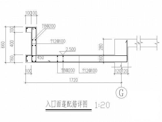 6层条形基础砌体结构住宅楼结构CAD施工图纸 - 4