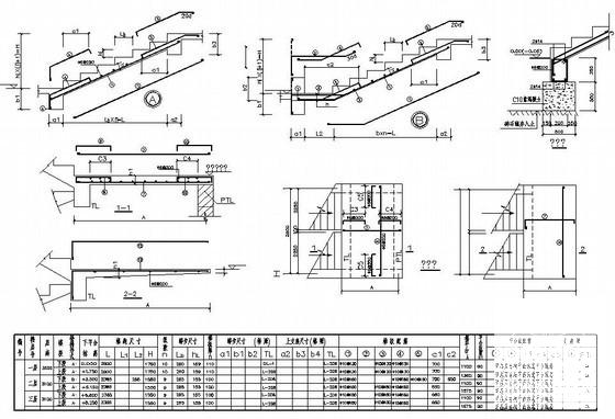 4层条形基础砖混别墅结构CAD施工图纸(平面布置图) - 1