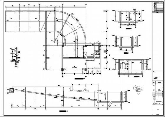 商业建筑人防地下室结构CAD施工图纸 - 4