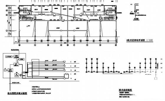 4层高中食堂宿舍多功能厅工程电气CAD图纸(计算机网络系统) - 3