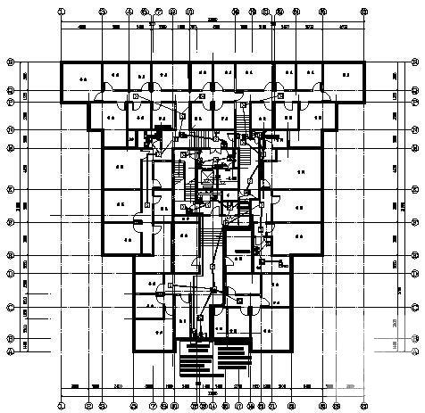 28层住宅楼电气CAD施工图纸 - 3