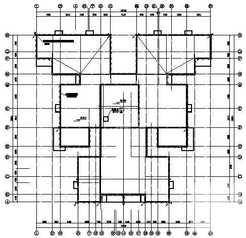 28层住宅楼电气CAD施工图纸 - 4
