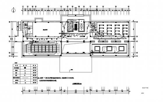 工程技术研究所7层行政楼装修电气CAD图纸 - 1