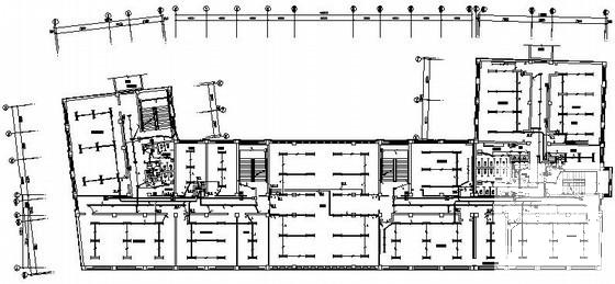2600.713层小学建筑电气CAD施工图纸(教学楼、办公楼、综合楼)(火灾报警系统) - 2