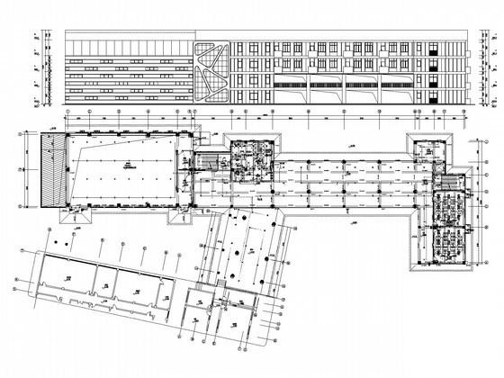 5层小学教学楼改扩建工程电气施工CAD图纸 - 1