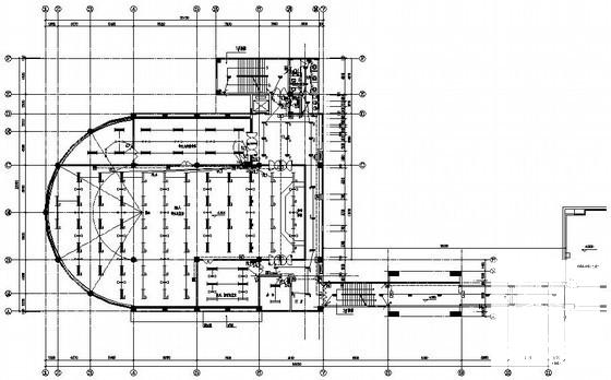 4层图书馆大楼电气设计CAD施工图纸 - 1
