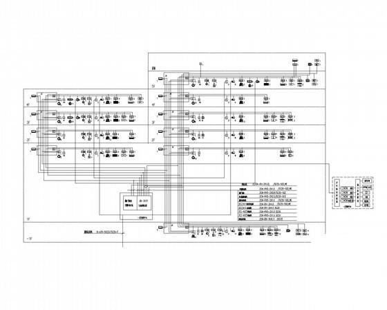 6层高校教学楼强弱电CAD施工图纸（变配电、人防） - 3