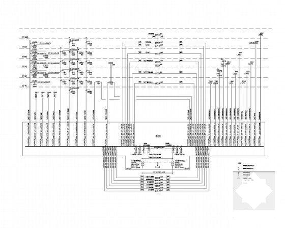 6层高校教学楼强弱电CAD施工图纸（变配电、人防） - 5