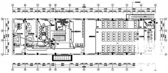 昆山2层社区服务中心办公楼电气CAD施工图纸 - 2