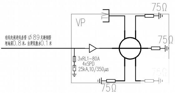 昆山2层社区服务中心办公楼电气CAD施工图纸 - 3