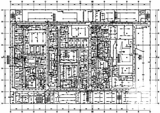 2层制药车间厂房电气设计CAD施工图纸 - 1