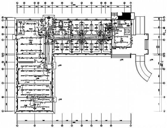 5层综合办公楼强电系统电气CAD施工图纸 - 1