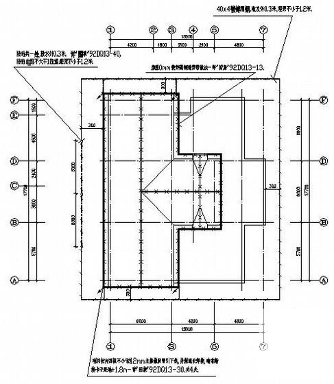 工厂3层职工宿舍楼电气设计CAD施工图纸 - 2