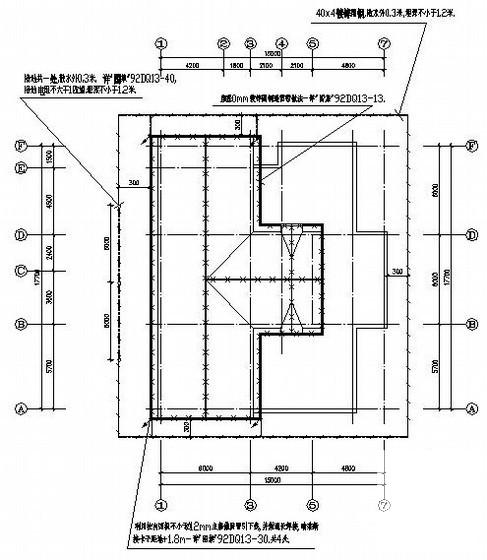 工厂3层职工宿舍楼电气设计CAD施工图纸 - 2