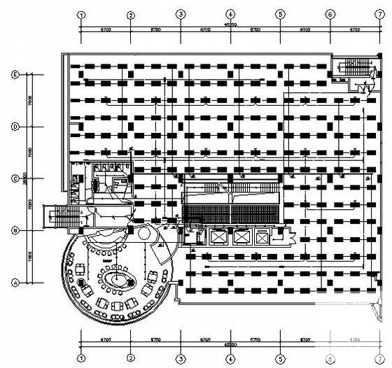 7层安全展览馆改造工程电气CAD图纸 - 1