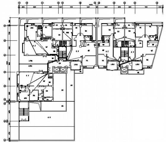 18层小区住宅楼电气CAD图纸 - 4