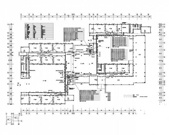 知名大学6层教学楼电气CAD施工图纸（二级负荷） - 2