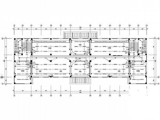 4层学校综合教学楼电气施工CAD图纸 - 1