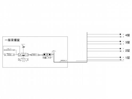 4层学校综合教学楼电气施工CAD图纸 - 2