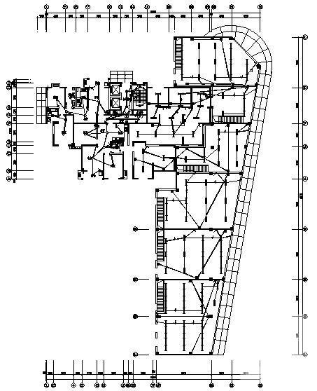 16层商住楼电气CAD图纸 - 2