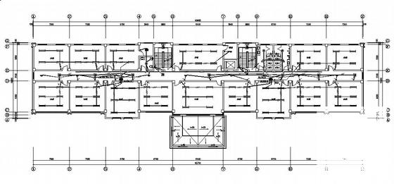 厂区5层办公楼电气CAD施工图纸 - 3