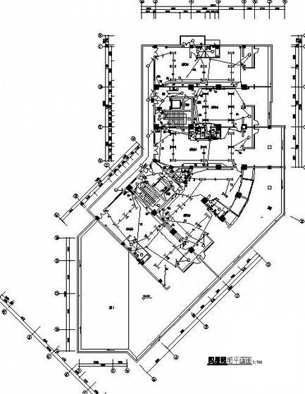 房地产开发公司15层综合楼电气CAD施工图纸(计算机网络系统) - 4