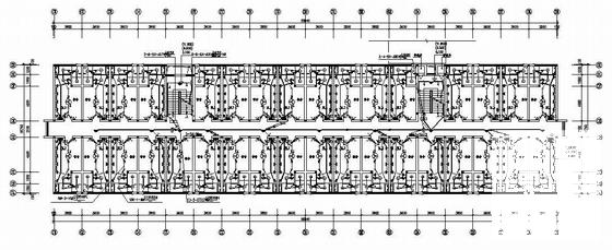 6层学院学生宿舍楼电气CAD施工图纸(防雷接地系统) - 1