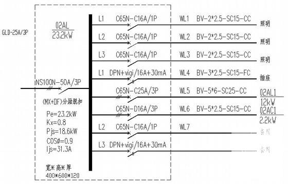 公司12层办公楼电气CAD图纸 - 4