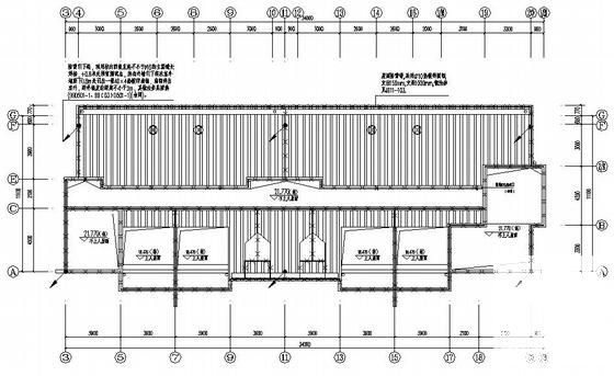 6层住宅楼电气设计CAD施工图纸(防雷接地系统) - 3