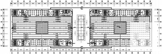 7层食品工业园销售中心大楼电气CAD图纸 - 1