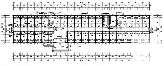 5层宿舍楼电气CAD施工图纸 - 1