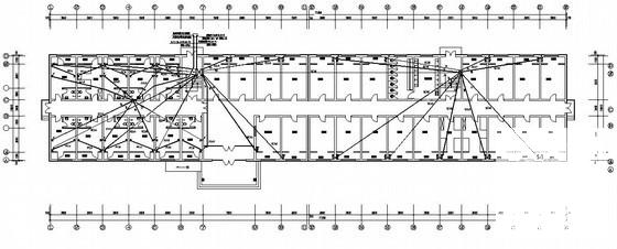 5层宿舍楼电气CAD施工图纸 - 3