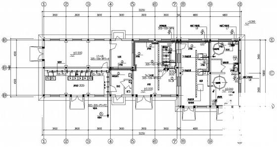 污水处理厂电气CAD施工图纸 - 3