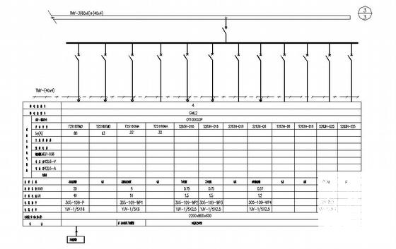 污水处理厂电气CAD施工图纸 - 4