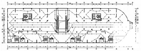 18层商住楼电气设计CAD施工图纸(火灾自动报警系统) - 1