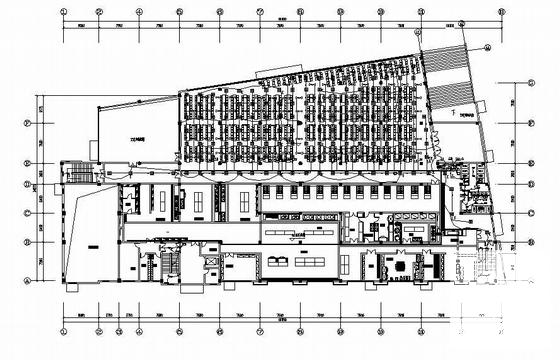 学院两层食堂电气设计CAD施工图纸(防雷接地系统) - 3