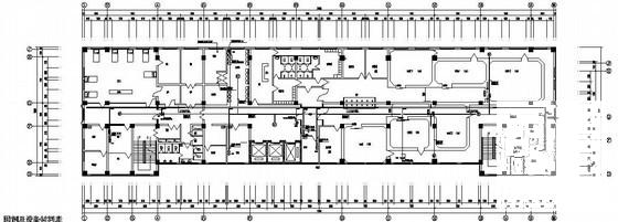 医院弱电工程电气CAD施工图纸(计算机网络系统) - 1