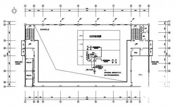 两层小学体育场电气CAD施工图纸 - 1