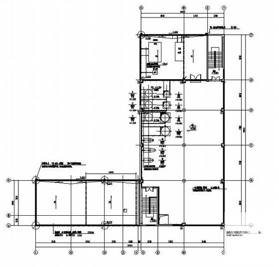 公司3层车间电气CAD施工图纸(综合布线系统) - 2