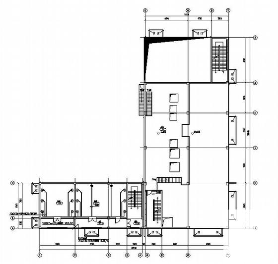 公司3层车间电气CAD施工图纸(综合布线系统) - 3