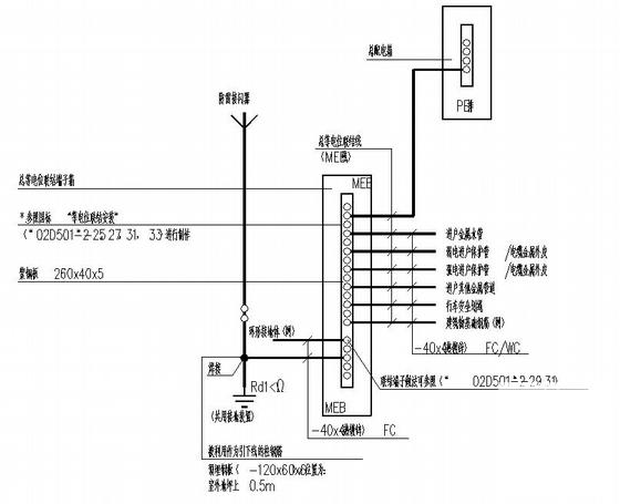 公司3层车间电气CAD施工图纸(综合布线系统) - 4