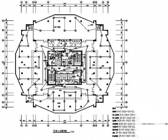 上19层地下1层大酒店电气CAD施工图纸(防雷接地系统) - 1