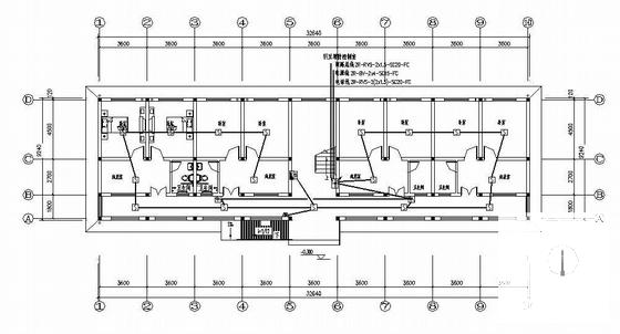 敬老院2层宿舍楼电气CAD施工图纸(防雷接地系统) - 4