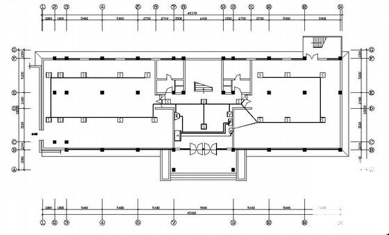 5层住宅楼电气CAD施工图纸(火灾自动报警系统) - 4