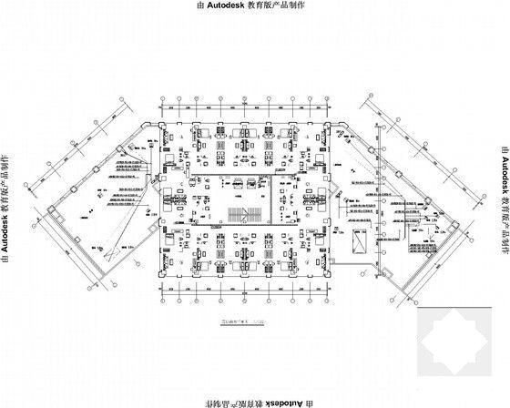 二类高层综合楼电气图纸(火灾自动报警) - 4