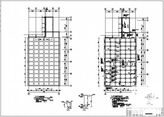 4层框架教学楼建筑CAD施工图纸 - 4