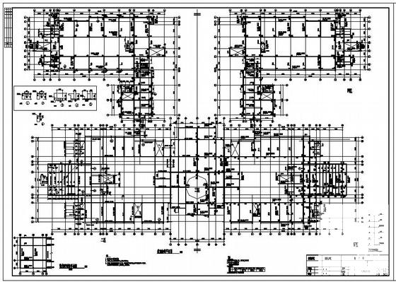 5层框架教学楼结构设计竣工图纸（7度抗震） - 4