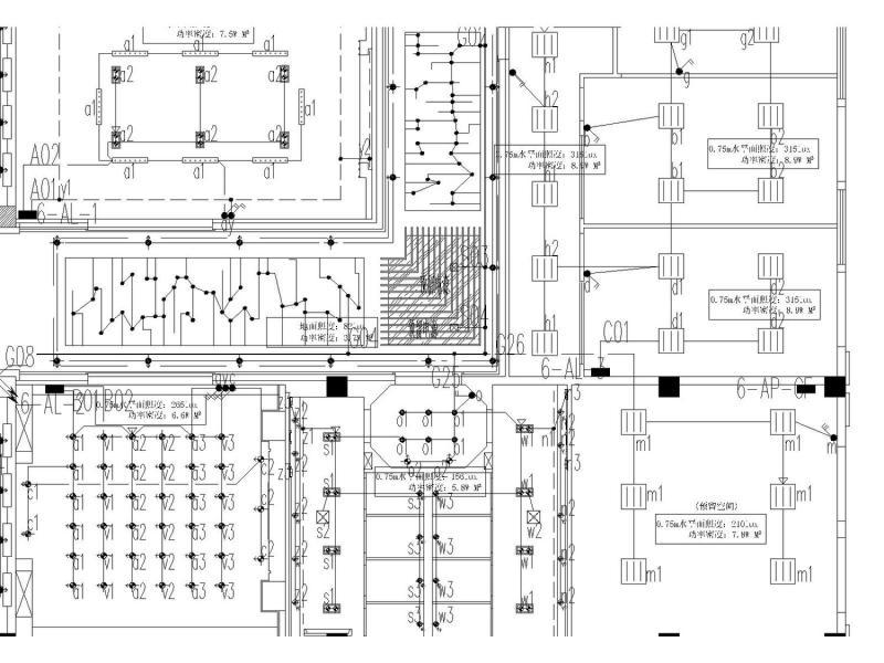 建曙棕榈园2层会所强电和弱电设计电气图纸（东南亚风格）(综合布线系统) - 2